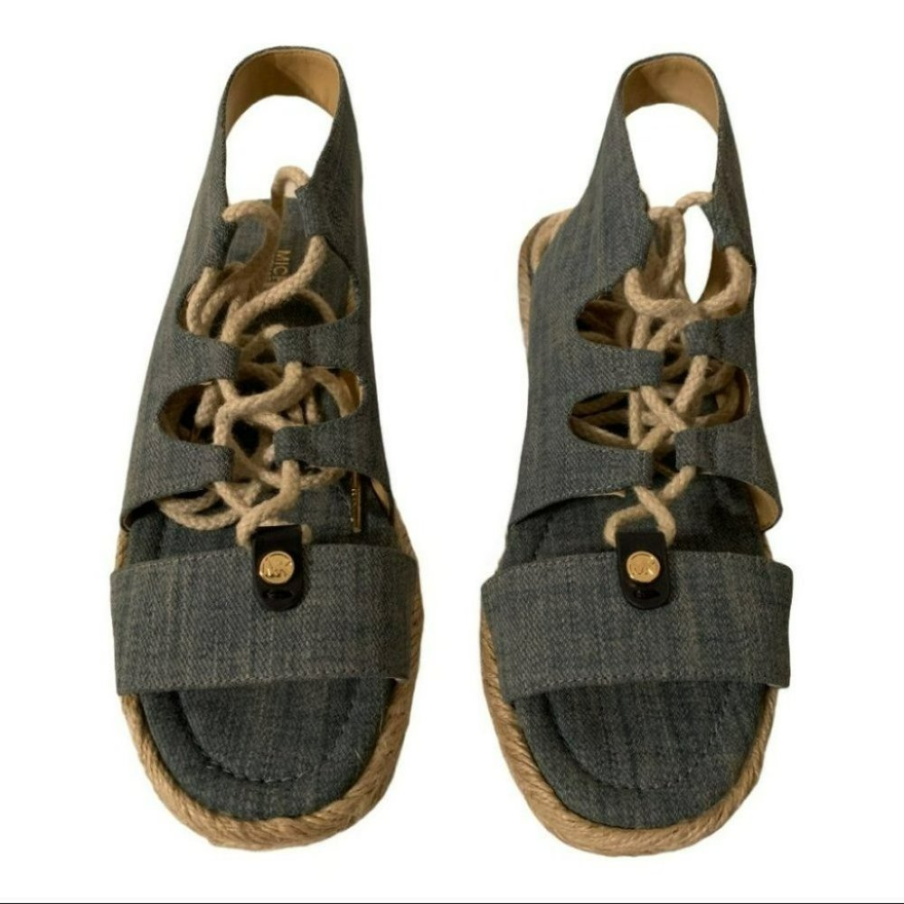 MICHAEL Michael Kors McKenna Lace Up Sandals Flex